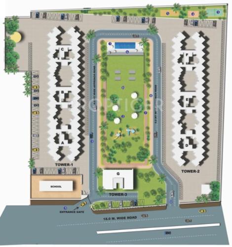 galaxy-tower-i-to-iii Images for Layout Plan of Karmaa Galaxy