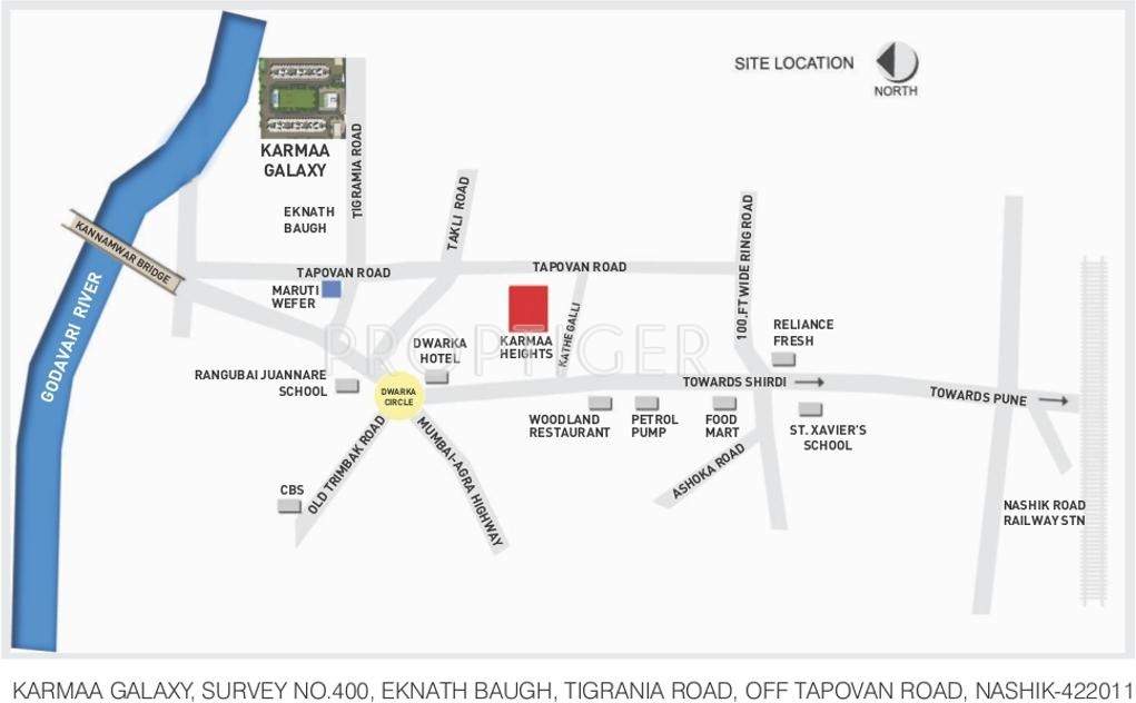 galaxy tower i to iii Images for Location Plan of Karmaa Galaxy