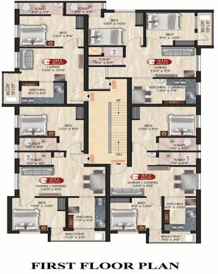 Images for Cluster Plan of Bhaveshwar Joy joy Images for Cluster Plan of Bhaveshwar Joy