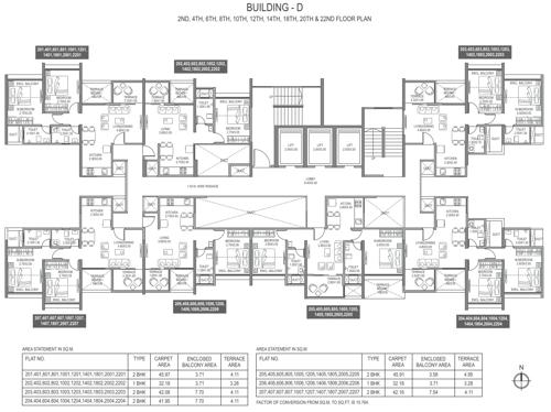  trident-towers Images for Cluster Plan of Paranjape Trident Towers