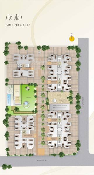  pioneer Tower A Cluster Plan