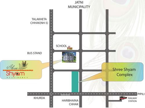  shree-shyam-residency Images for Location Plan of  Shree Shyam Residency