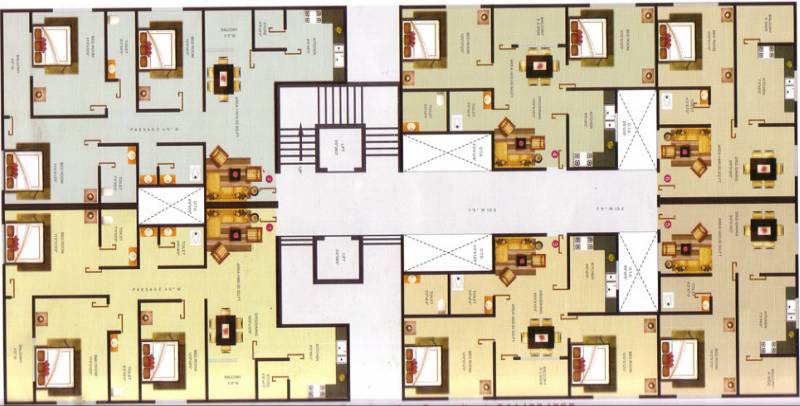 Images for Cluster Plan of Gyanesh Royal Orchid