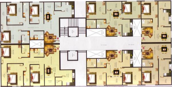 Images for Cluster Plan of Gyanesh Royal Orchid Images for Cluster Plan of Gyanesh Royal Orchid