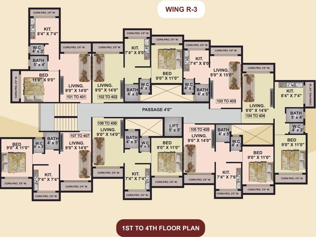  prestige Images for Cluster Plan of Shagun Prestige
