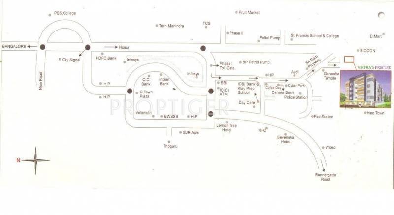 Images for Location Plan of Viktra Pristine