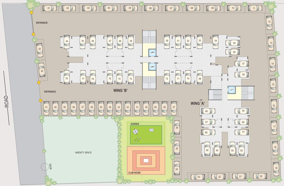  shree dreams Images for Cluster Plan of Chandan Shree Dreams