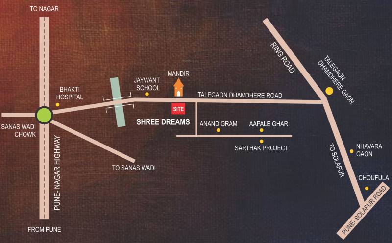  shree-dreams Images for Location Plan of Chandan Shree Dreams
