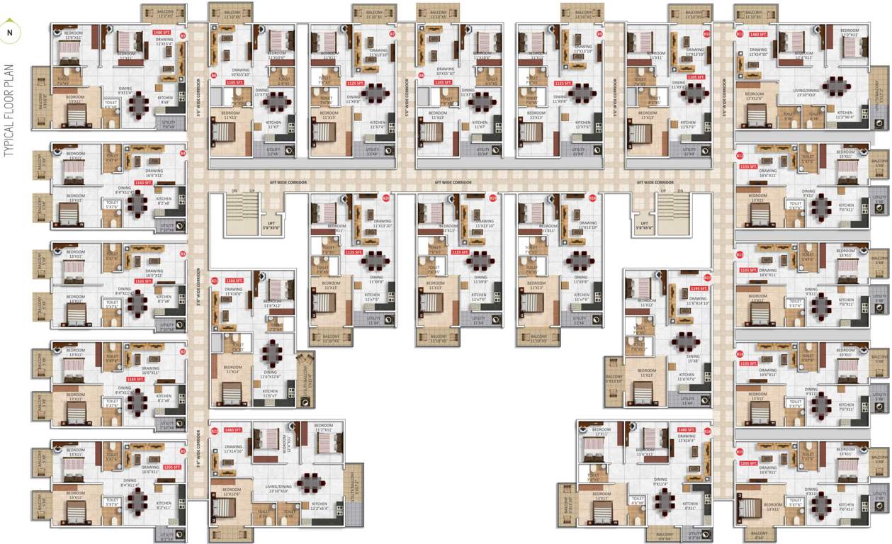  nakshatra nestilo Images for Cluster Plan of Spad Nakshatra Nestilo