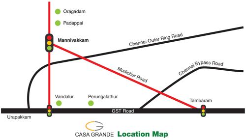  miro Images for Location Plan of Casagrand Miro