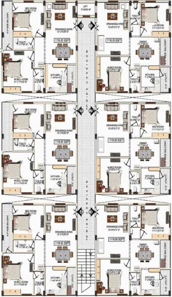 Images for Cluster Plan of Lotus Parimal