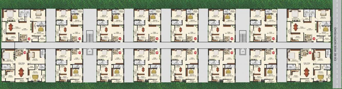 Images for Cluster Plan of Yaganti Park