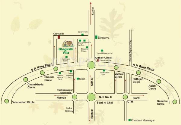 Images for Location Plan of Bhagirath Group Bhagirath Villa