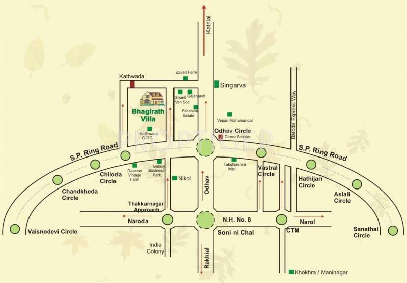 Images for Location Plan of Bhagirath Group Bhagirath Villa
