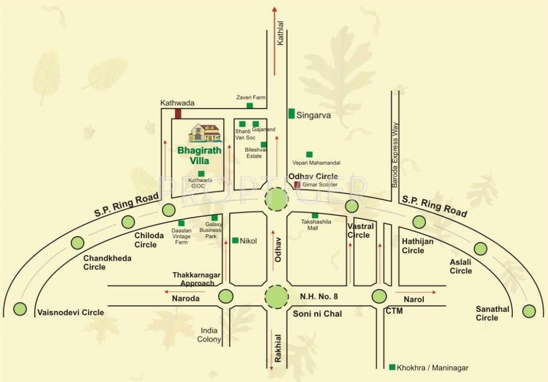 Images for Location Plan of Bhagirath Group Bhagirath Villa