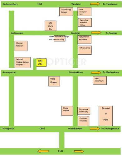 Images for Location Plan of Dream Lake Villa Plots