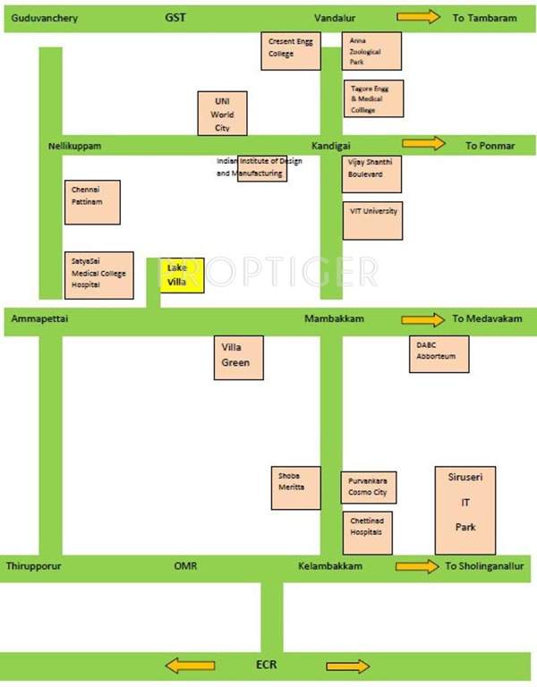Images for Location Plan of Dream Lake Villa Plots