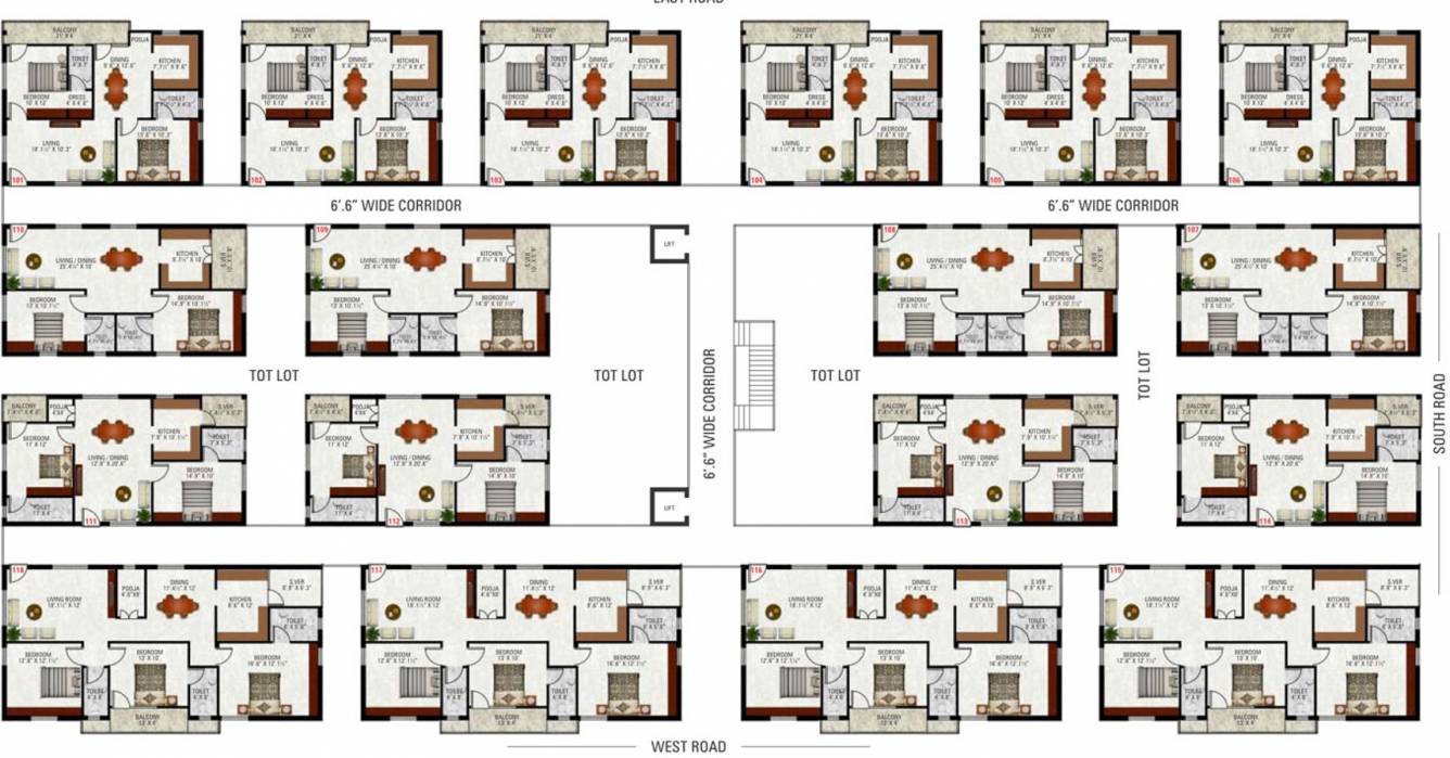 Images for Cluster Plan of Yaganti Sterling