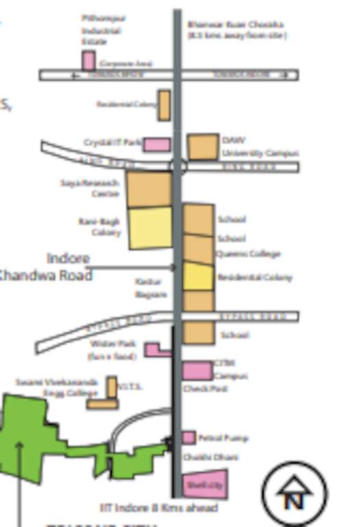 city khandwa road indore Location Plan