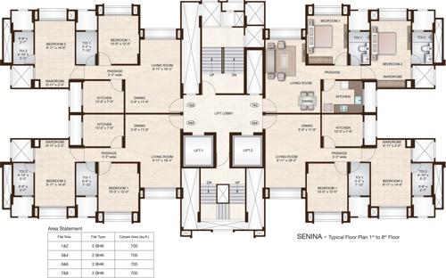  senina Images for Cluster Plan of Hiranandani Senina