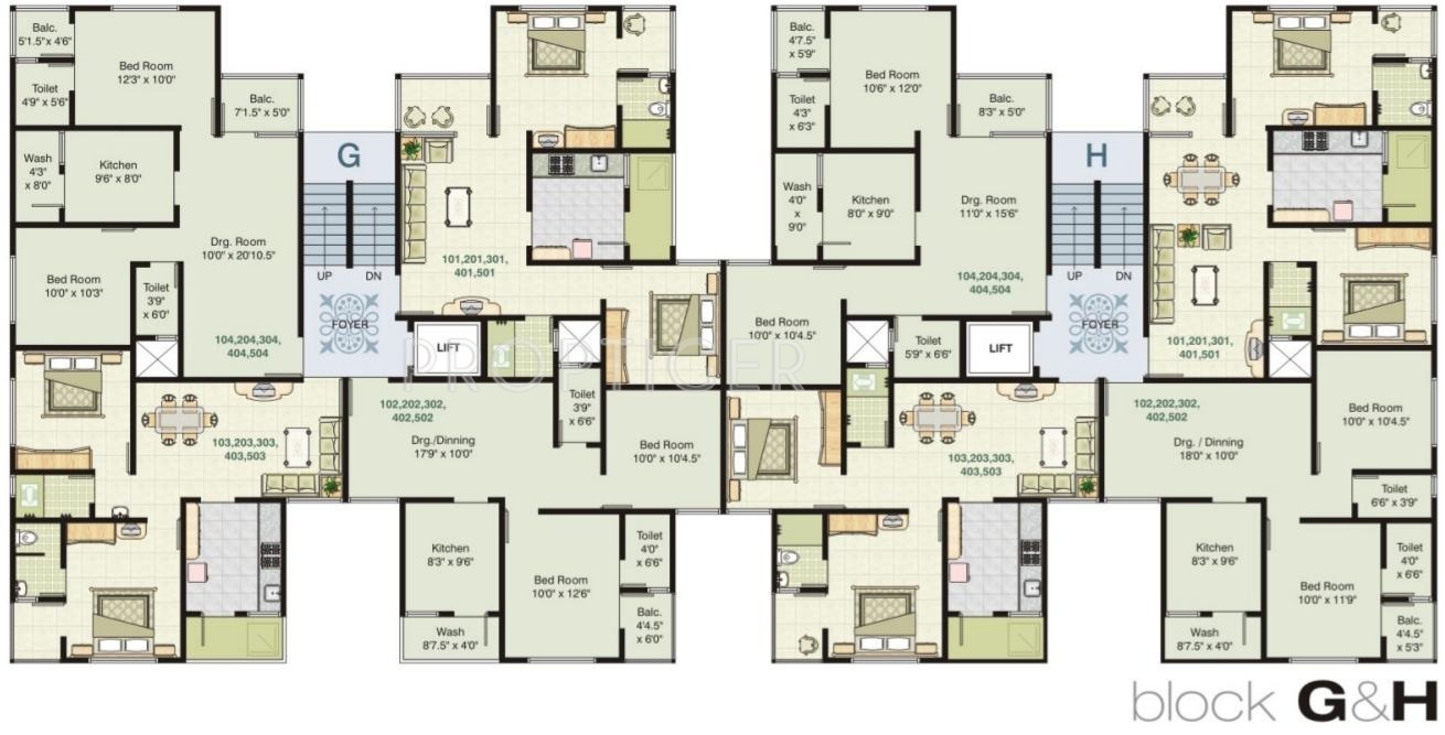 Images for Cluster Plan of Sparsh Developers Dev Residency