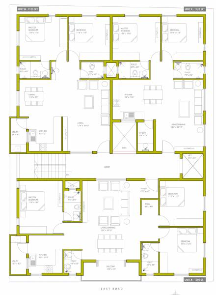 Images for Cluster Plan of Naksha Prime Square