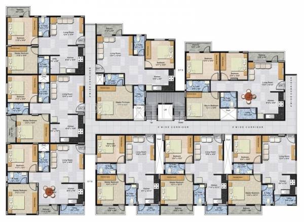 Images for Cluster Plan of MVS Builders Pride Annex