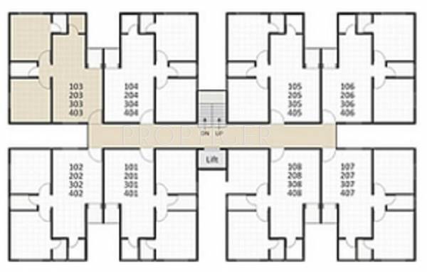 Images for Cluster Plan of Earth Casa Residency