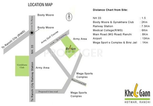 Images for Location Plan of NCC Urban Sports City Apartment