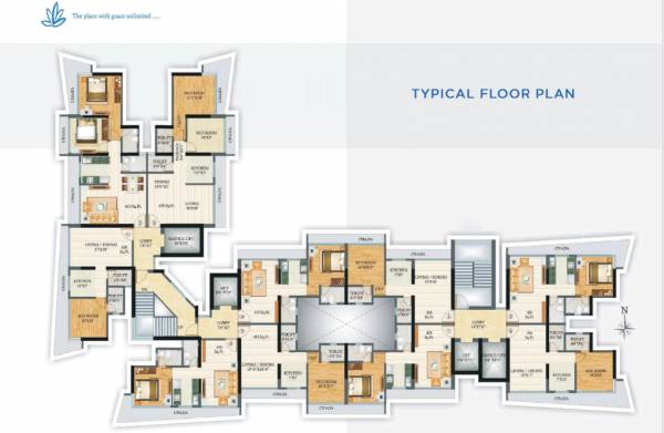 Lotus Residency Cluster Plan residency Lotus Residency Cluster Plan