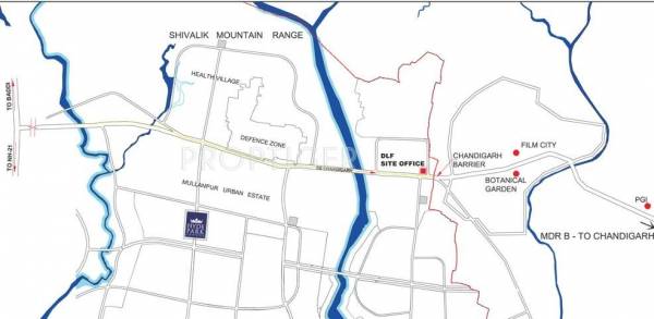 Images for Location Plan of DLF Hyde Park Bungalows