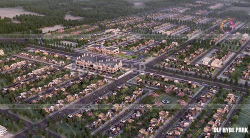  hyde-park-bungalows Images for Elevation of DLF Hyde Park Bungalows