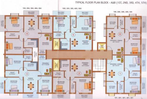 Images for Cluster Plan of Srusti Builders Elite Images for Cluster Plan of Srusti Builders Elite