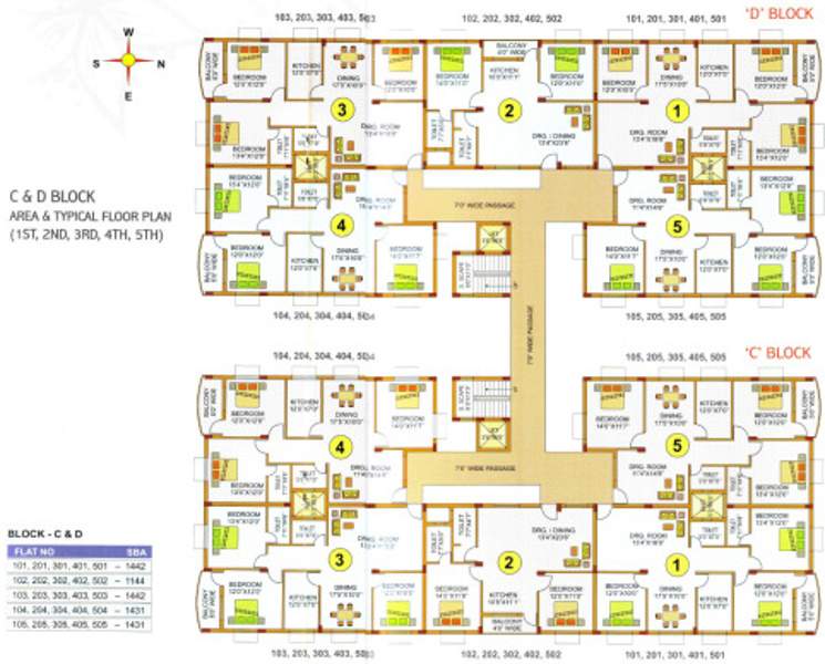 Images for Cluster Plan of Srusti Builders Elite