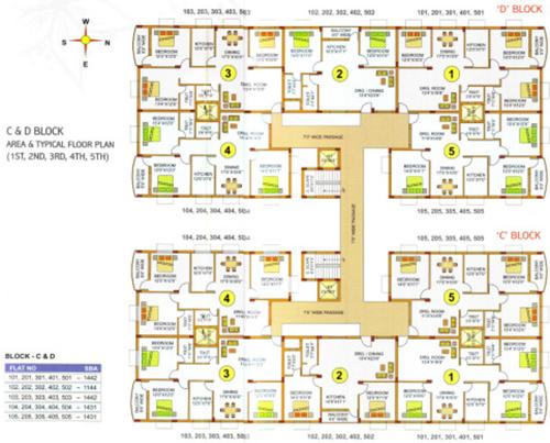 Images for Cluster Plan of Srusti Builders Elite Images for Cluster Plan of Srusti Builders Elite