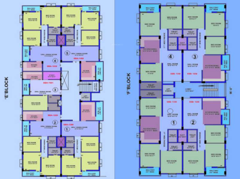 Images for Cluster Plan of Srusti Builders Elite