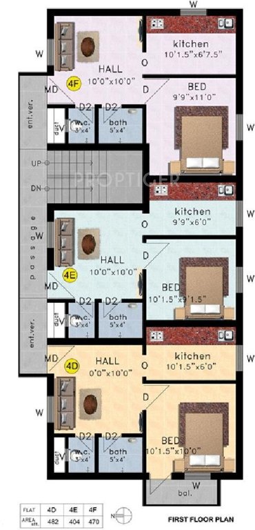 Images for Cluster Plan of Mudhra Homes Aiswaryam