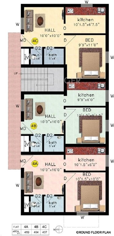 Images for Cluster Plan of Mudhra Homes Aiswaryam