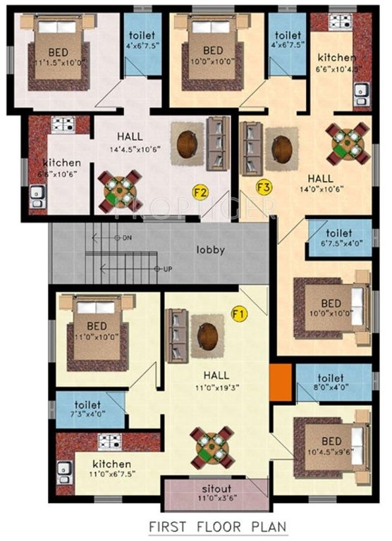 Images for Cluster Plan of Mudhra Homes Aiswaryam