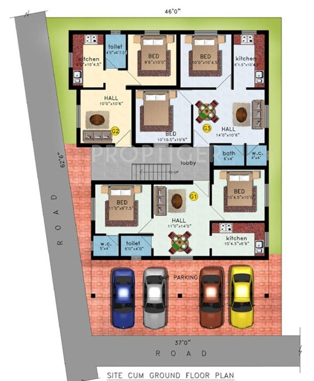 Images for Cluster Plan of Mudhra Homes Aiswaryam