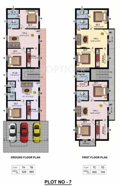 Images for Cluster Plan of Mudhra Homes Aiswaryam