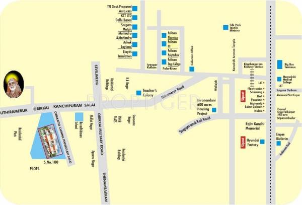 Images for Location Plan of Mudhra Homes Aiswaryam