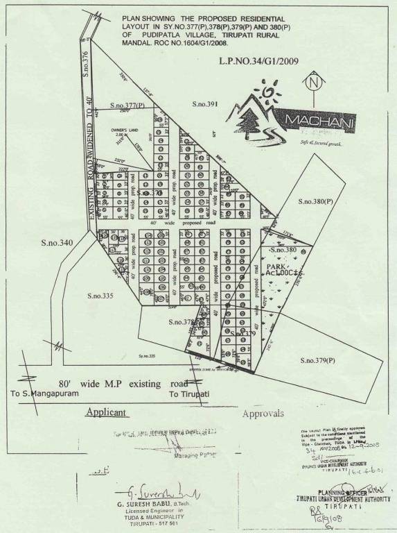 Images for Layout Plan of MG Machani Gardens