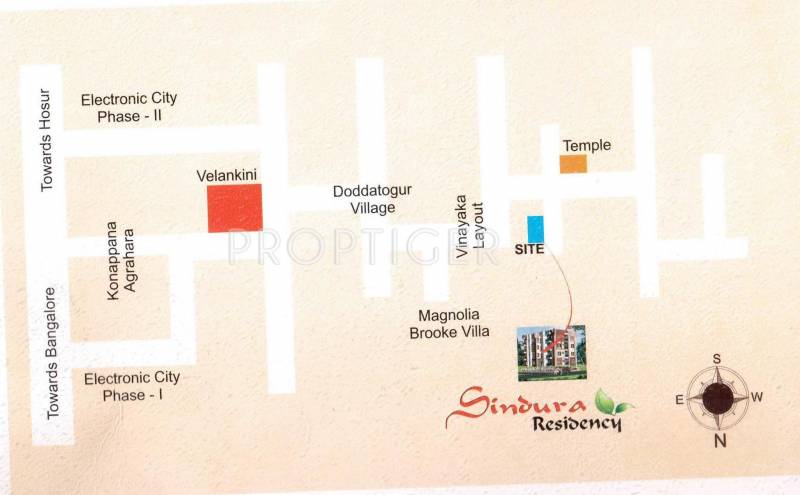 Images for Location Plan of Sindura Developers Sindura Residency