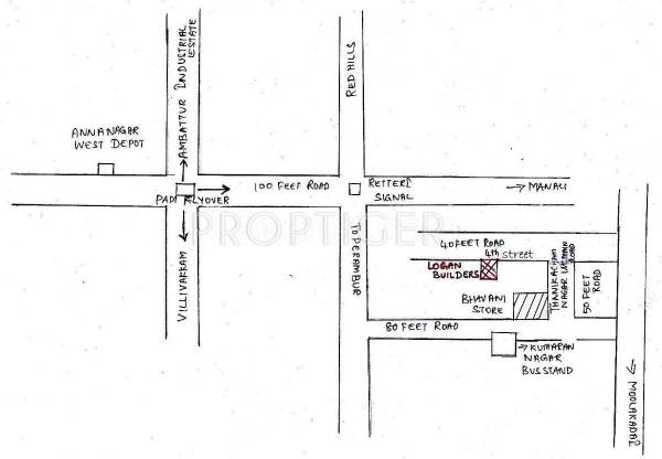 Images for Location Plan of Logan Builders Logan Apartment