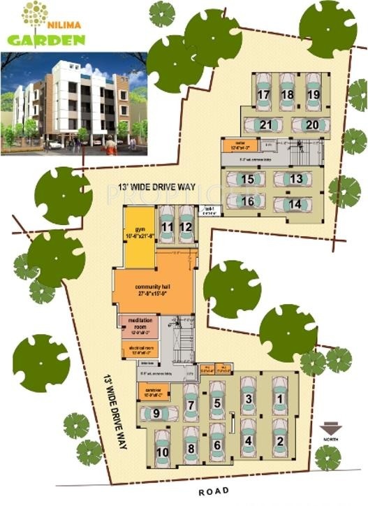 Images for Layout Plan of Nilima Garden