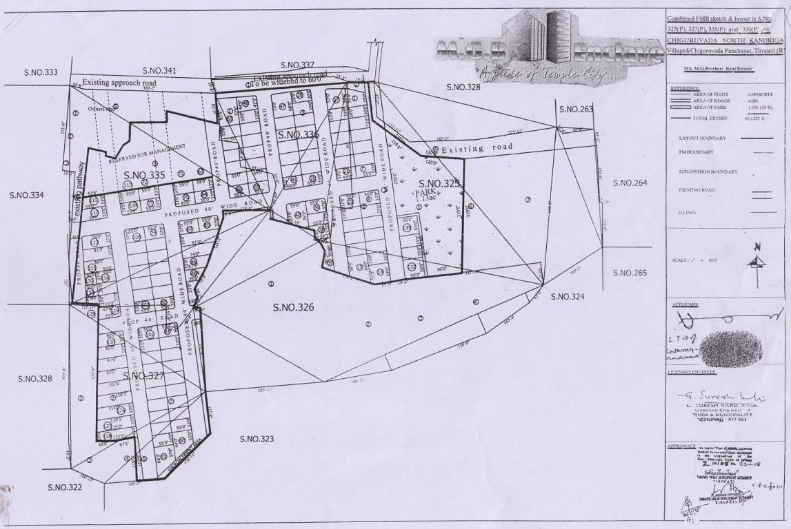 Images for Layout Plan of MG Enclave