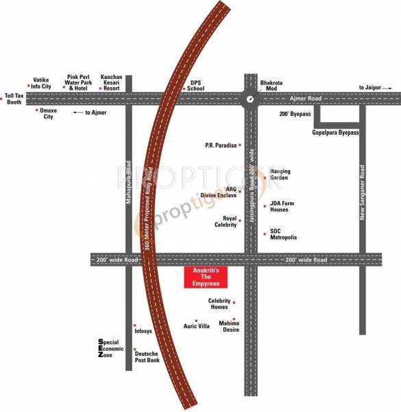 Images for Location Plan of Anukriti The Empyrean Plots Images for Location Plan of Anukriti The Empyrean Plots