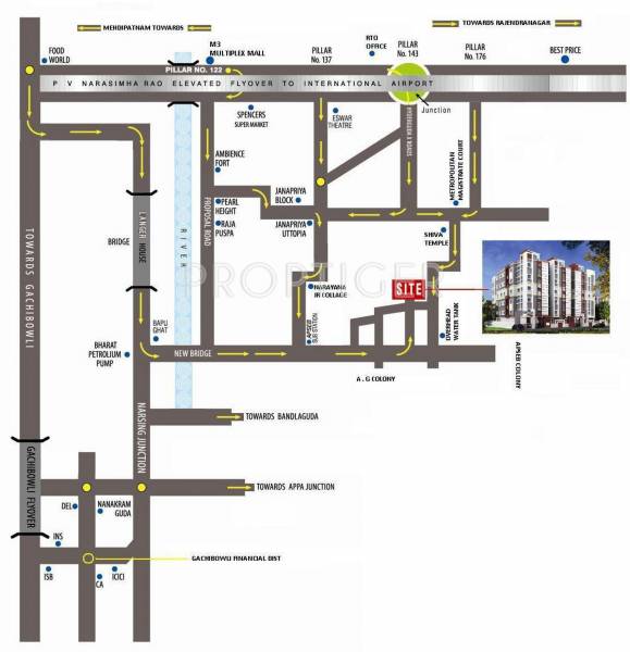 Images for Location Plan of Santos Estates Santos Nest