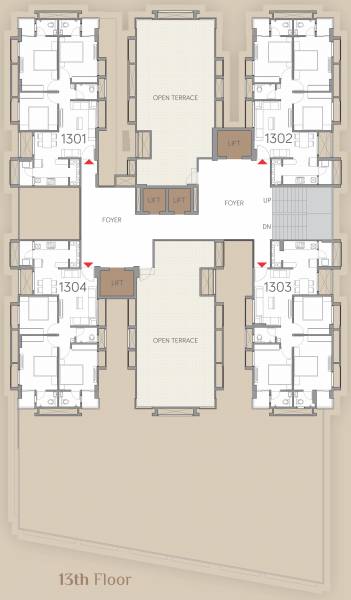 Images for Cluster Plan of Maruti Skylights Images for Cluster Plan of Maruti Skylights